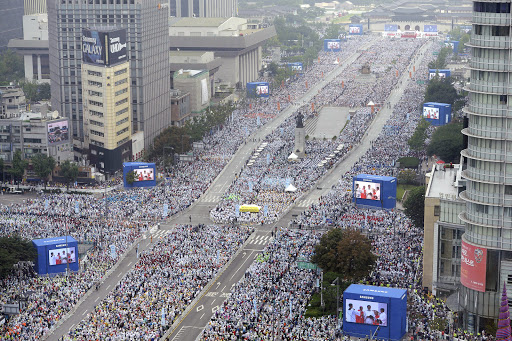 Beatification Mass in Seoul Aug 16 2014 &#8211; fr