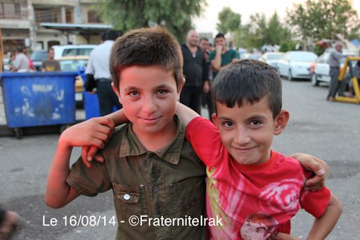 Enfants à Erbil