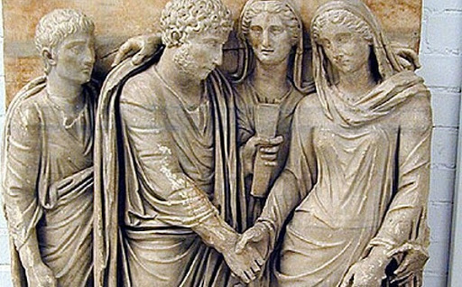 Matrimonio en la antigua Roma &#8211; fr