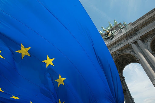 Bandera de la Unión Europea &#8211; fr