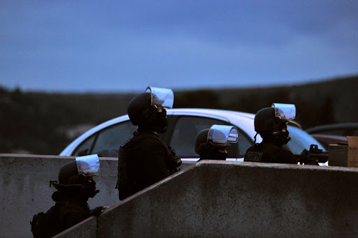 French members of the French National Police Intervention Group (GIPN)