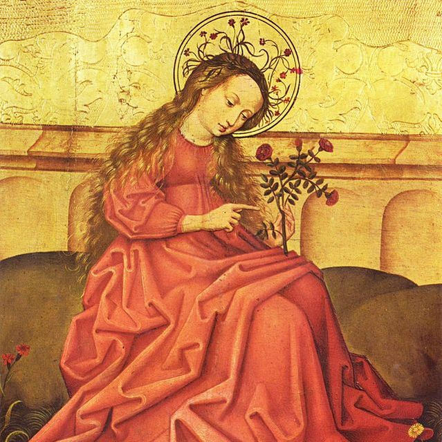 (c)Vierge au jardinet, Maître rhénan anonyme, Musée de l’Oeuvre Notre-Dame_commons.wikimedia.org