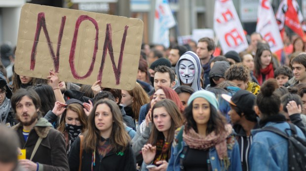 France: Thousands protest against Labour Law reform in Lyon