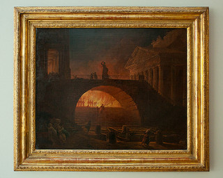 L'incendie de Rome d'Hubert Robert vers 1771, Muma Le Havre © Flickr 