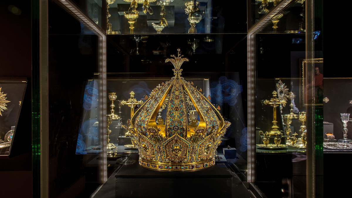 La couronne de la Vierge © Musée d’art religieux de Fourvière
