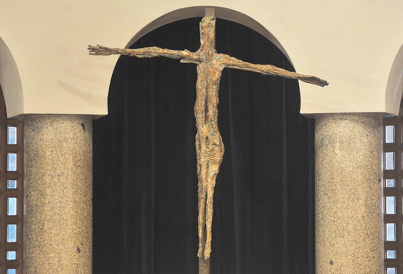 Germaine Richier, Le Christ d’Assy, Eglise d’Assy © LaCroix 