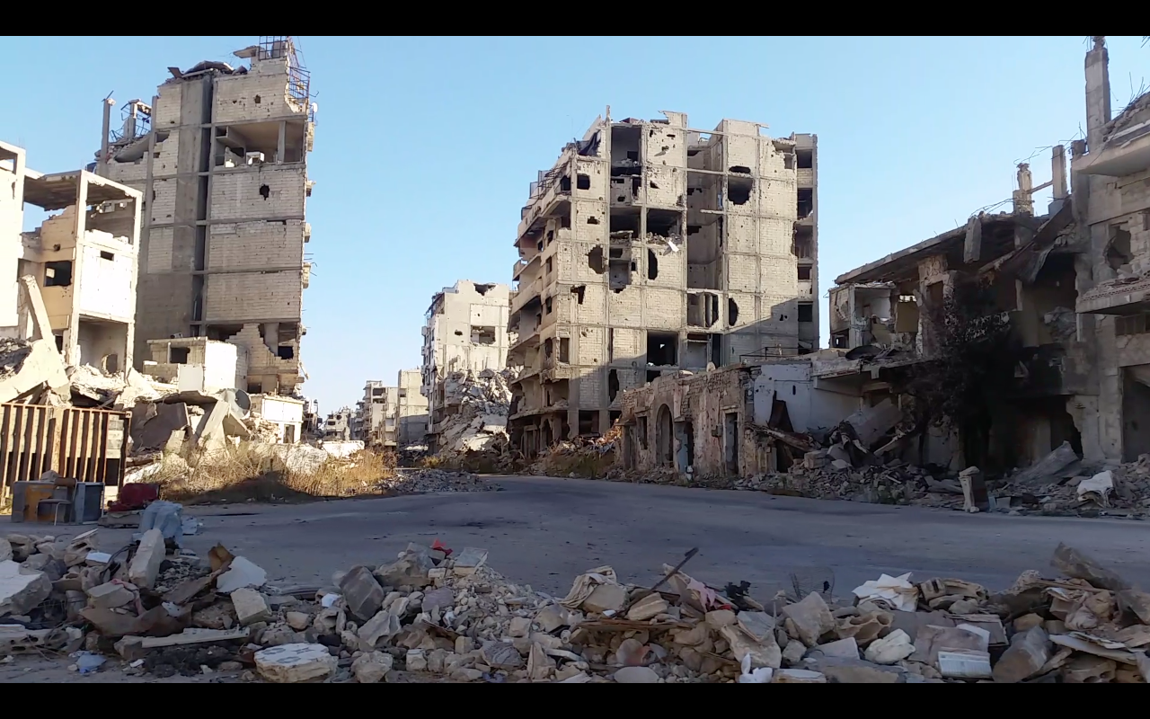 Le quartier d'el-Hamidiyeh à Homs © Alexandre Meyer