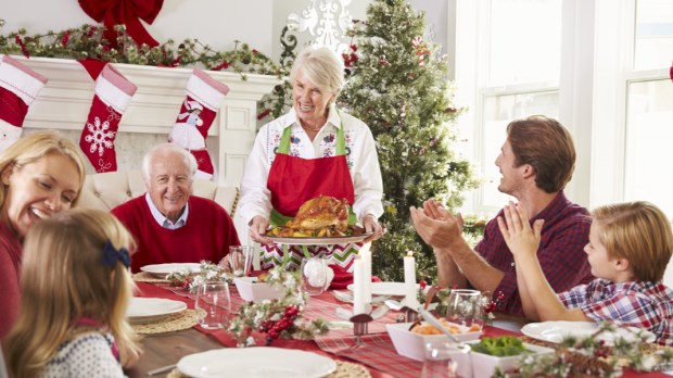 repas de noel en famille