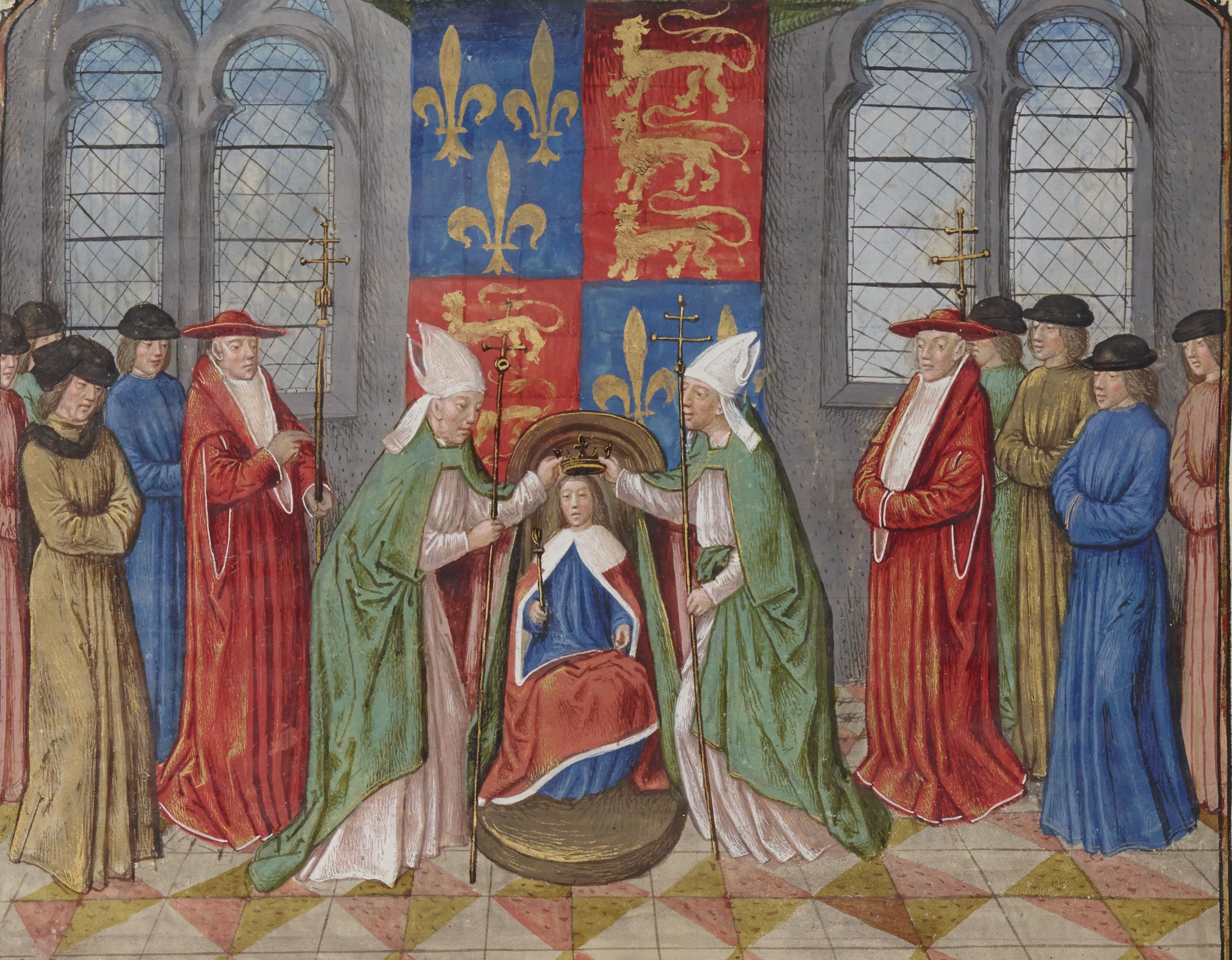 Couronnement de Henry VI à Notre-Dame de Paris 