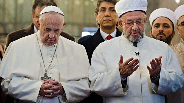 Pope Francis and Grand Mufti Yaran