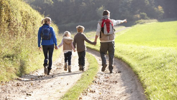 Marche en famille