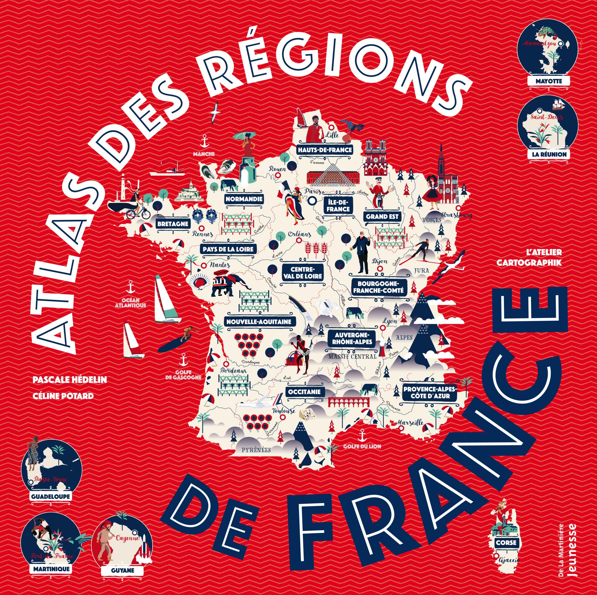 ATLAS REGIONS DE FRANCE