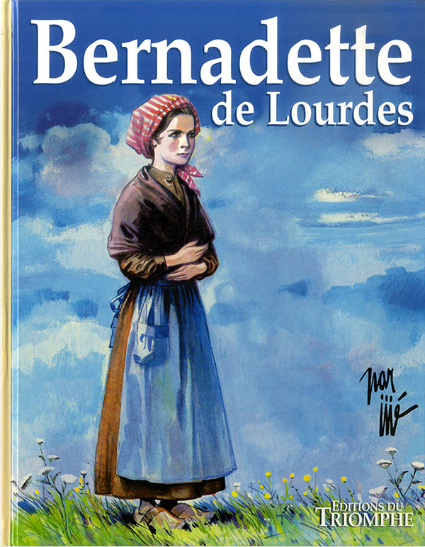 Bernadette de Lourdes, BD de Jijé, éditions du Triomphe