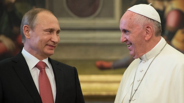 Pope Francis Putin