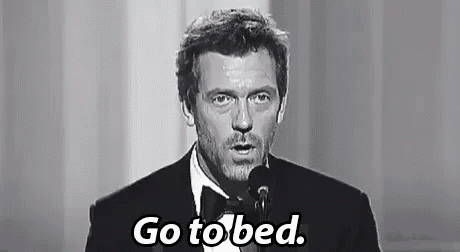go to bed hugh laurie
