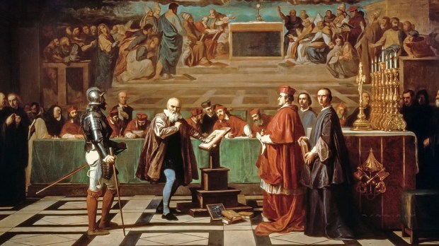 Galileo before the Holy Office