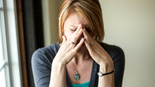 UPSET WOMAN