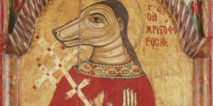 Pourquoi saint Christophe était-il, à l’origine, représenté avec une tête de loup ou de chien ?