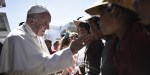 Lesbos Refugee Pope Francis
