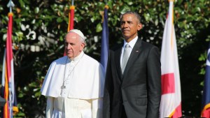 POPE BARACK OBAMA