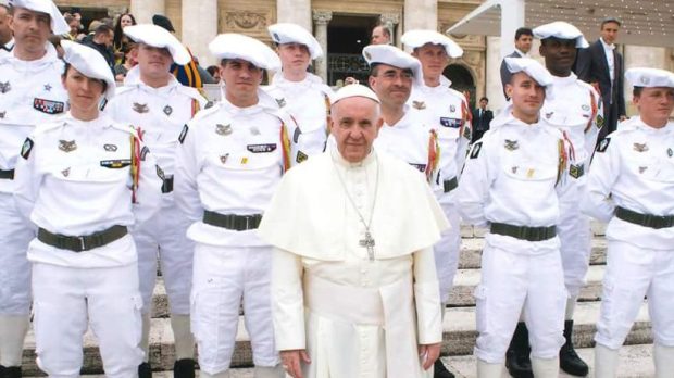 Chasseurs alpins Vatican pape François