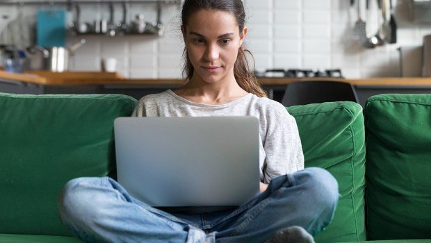 WOMAN WORKING