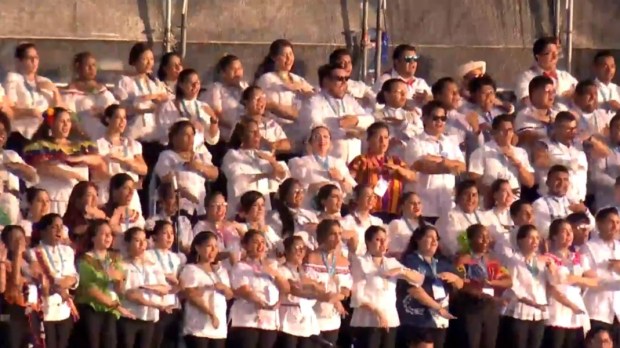 Chorale messe d’ouverture des JMJ