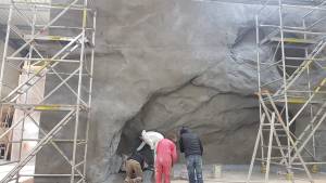 Reproduction grotte de Lourdes