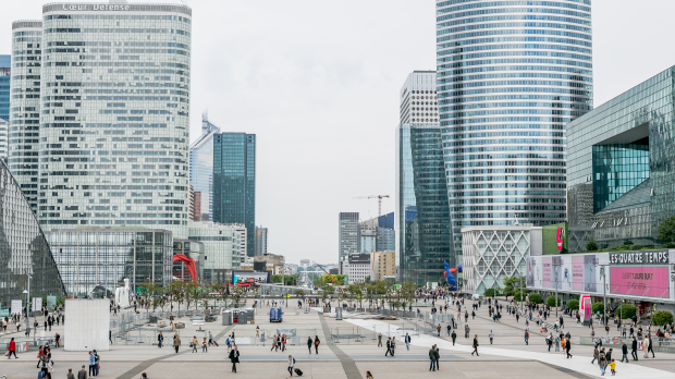 La Defense business district of Paris