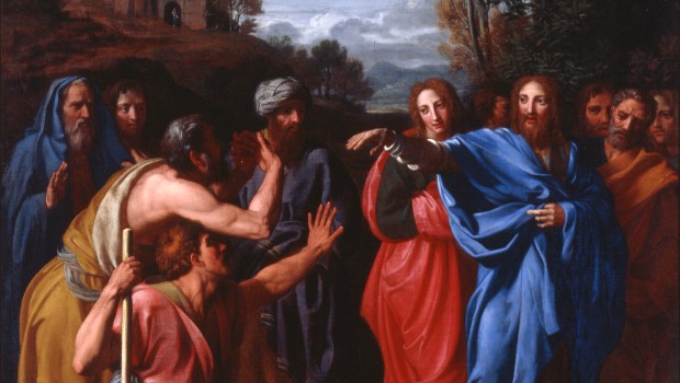 Le Christ guérissant un aveugle