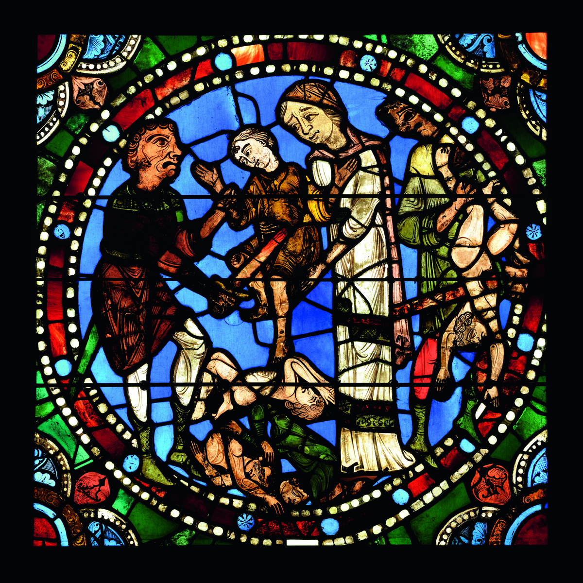 Vitrail du massacre des Innocents à Chartres