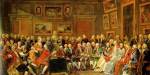Salon de Madame Geoffrin, par Lemonnier, château de la Malmaison