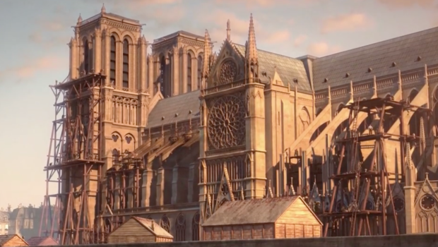 docu fiction notre dame l'épreuve des siècles