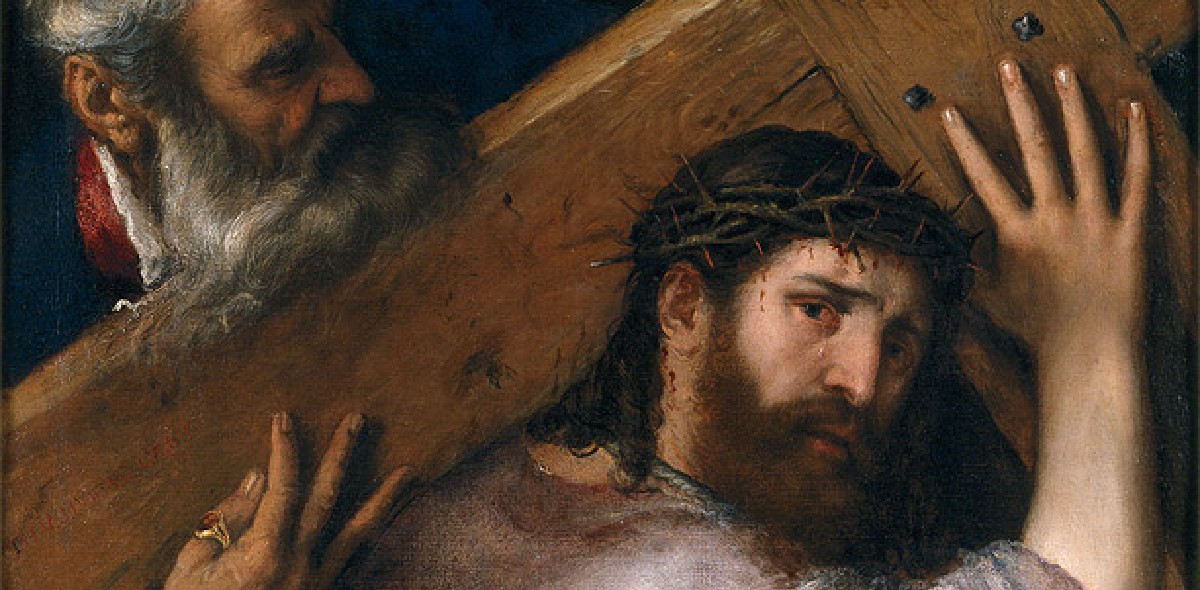 TITIEN Christ portant la croix