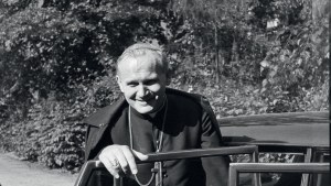 ARCHBISHOP KAROL WOJTYLA AFTER RECEIVING INFORMATION ABOUT HIS NOMINATION FO CARDINAL, CRACOW, JUNE 1967