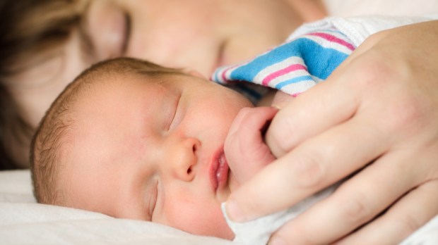 NEWBORN WITH MOTHER,