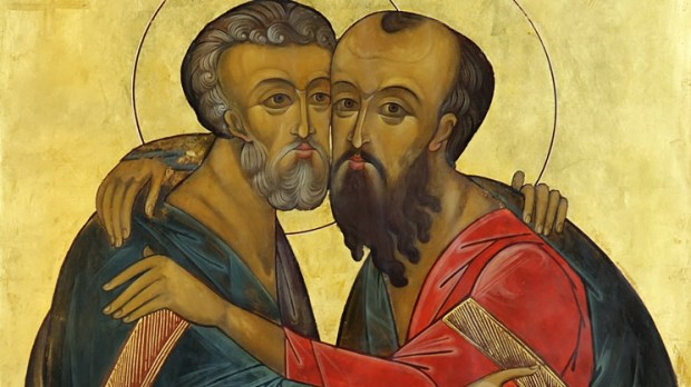 Icône de saint Pierre et saint Paul