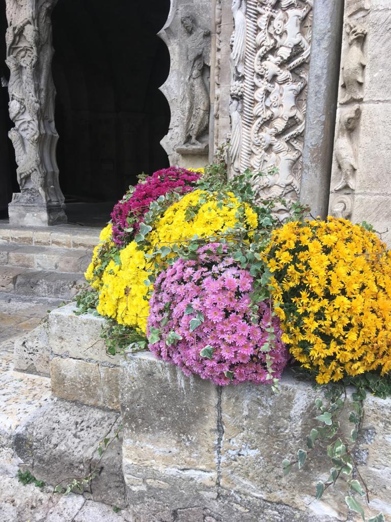 fleurs église de Moissac