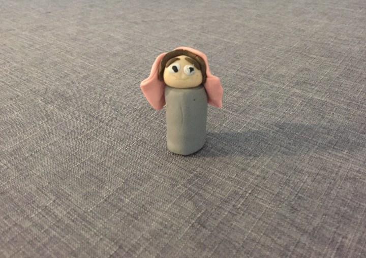 plasticine, Virgin Mary, DIY