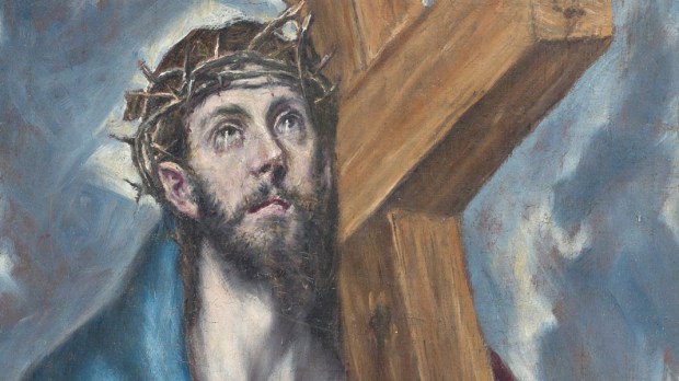 Christ avec la croix du Greco