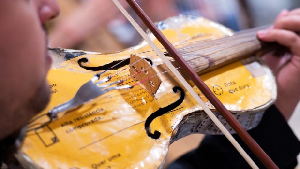 orchestre recyclé