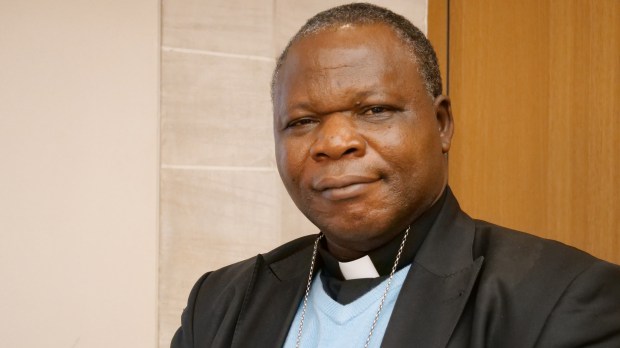 Mgr Dieudonné Nzapalainga - archevêque de Bangui