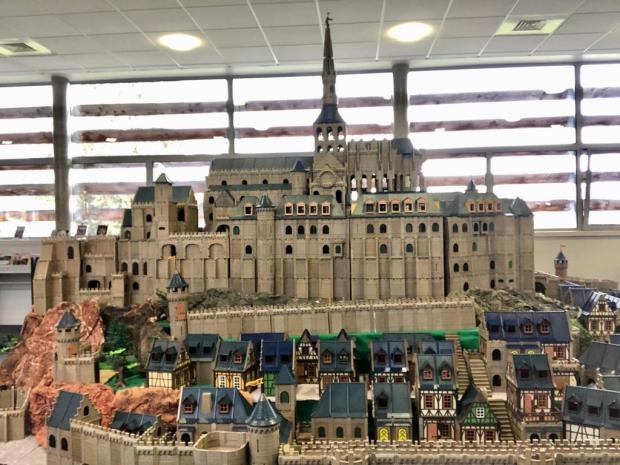 maquette mont saint michel