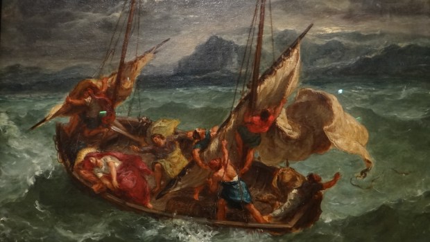 christ dans la tempête