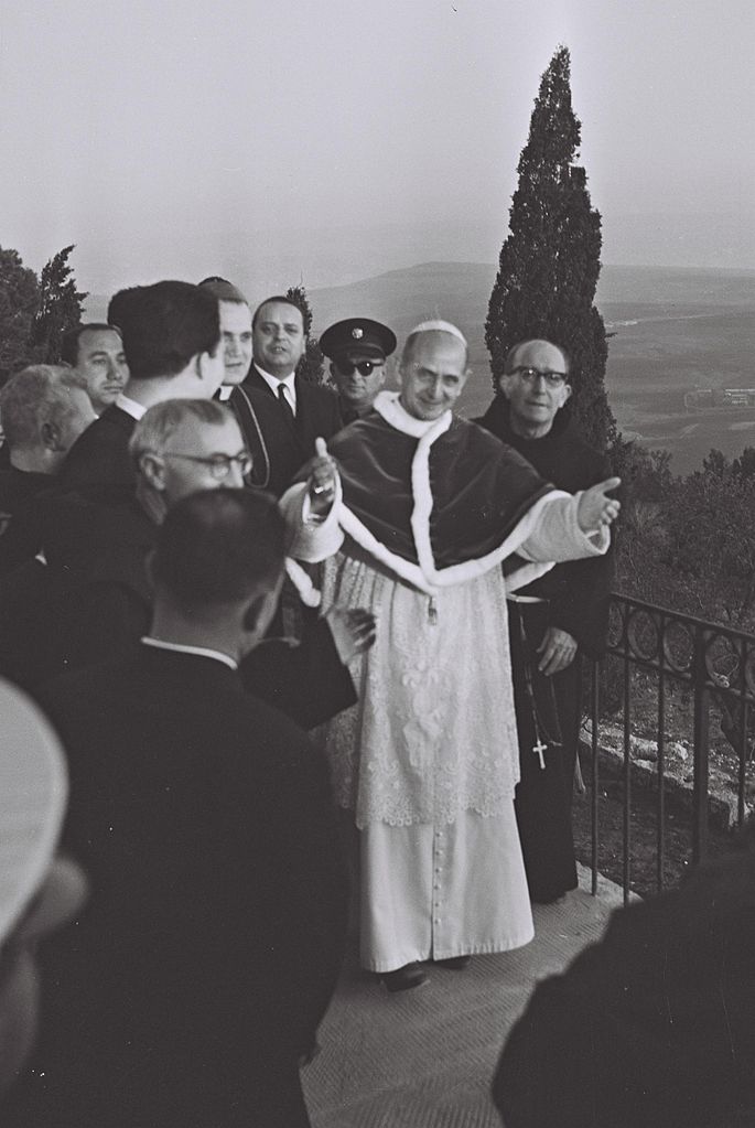 Pape Paul VI à Jérusalem