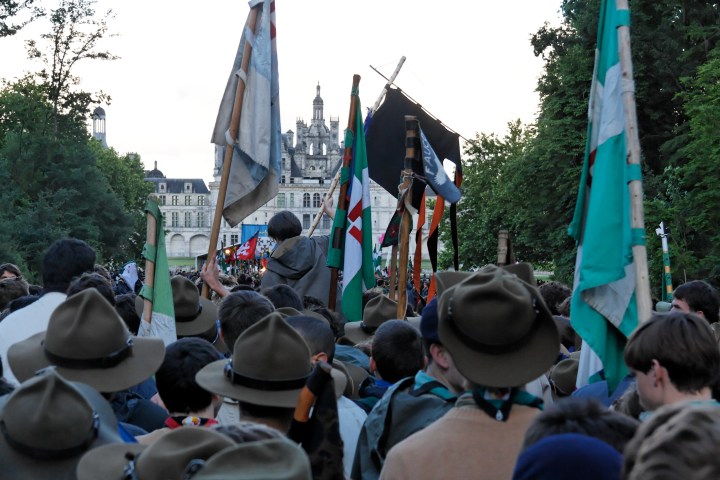 Rassemblement des SUF à Chambord en 2007 à l&rsquo;occasion du 100e anniversaire du scoutisme.