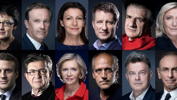 candidat présidentielle 2022