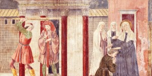 Battue par le diable, giflée par son ange : la vie agitée de sainte Françoise romaine