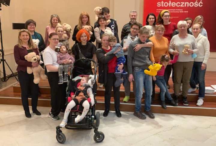 Familles ukrainiennes avec enfant handicapé