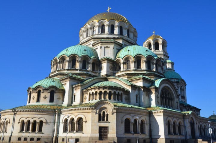 Cathédrale Saint-Alexandre-Nevski de Sofia, Bulgarie.